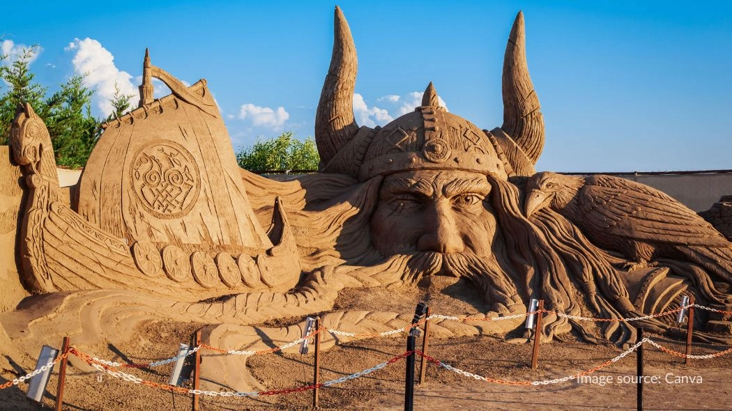 Patung pasir di Antalya Sandland