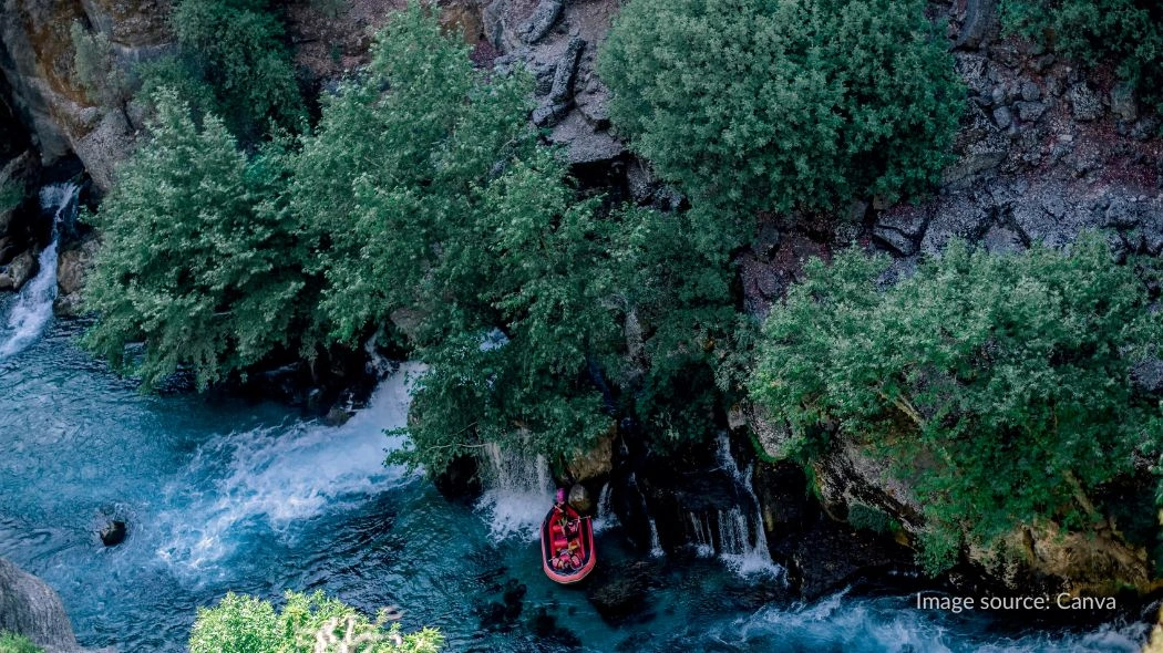 Rafting di Köprülü Canyon National Park