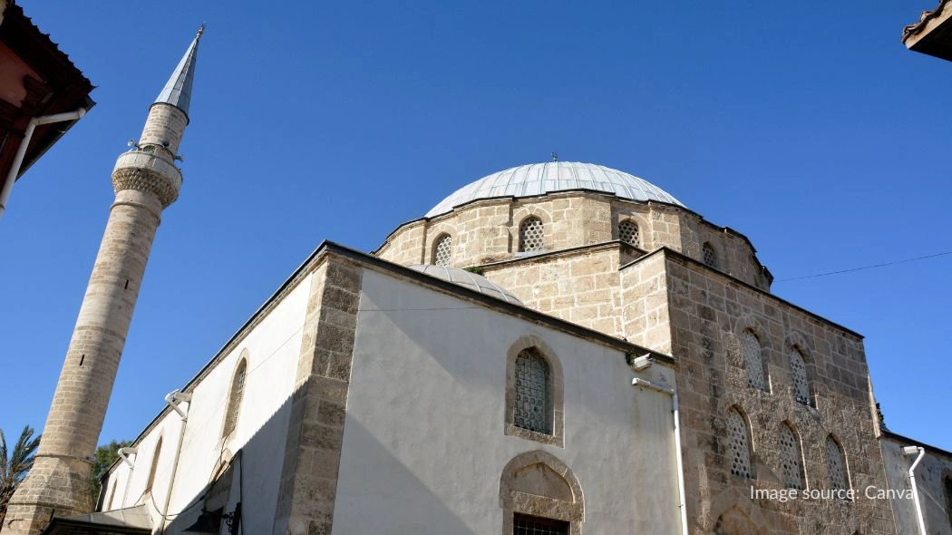 Tekeli Mehmet Pasa Mosque di Antalya Turki