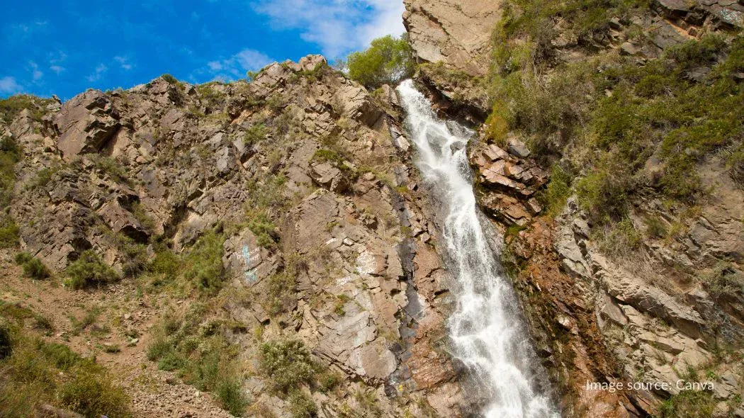 Air terjun Turgen di Almaty Kazakhstan