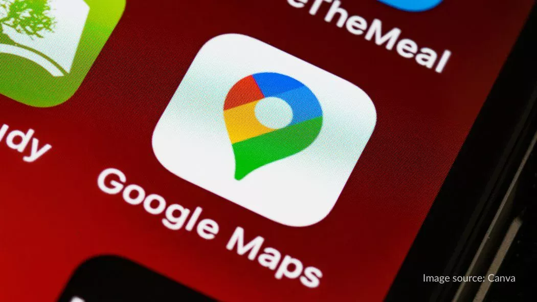 Aplikasi Google Maps di ponsel