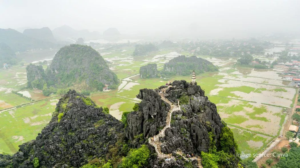 Hang Mua Viewpoint di Ninh Binh Vietnam