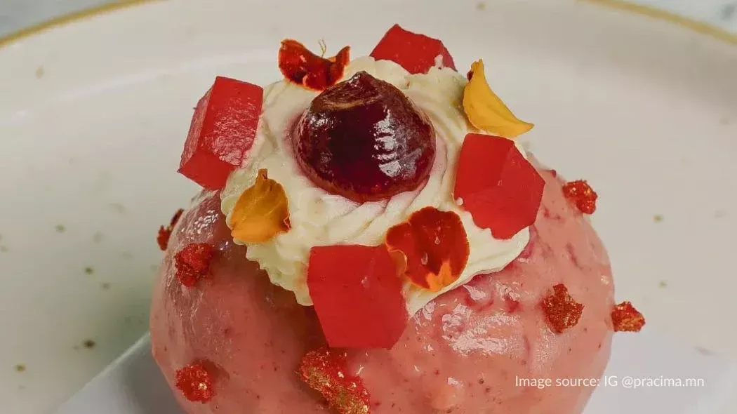 Lychee Strawberry Choux