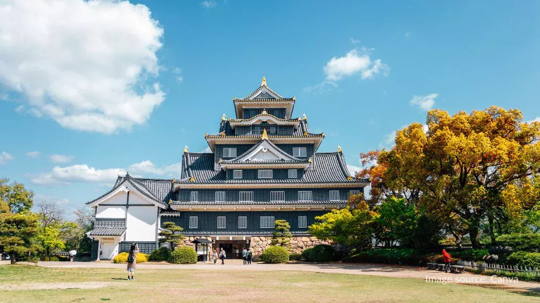 Okayama Castle di Prefektur Okayama