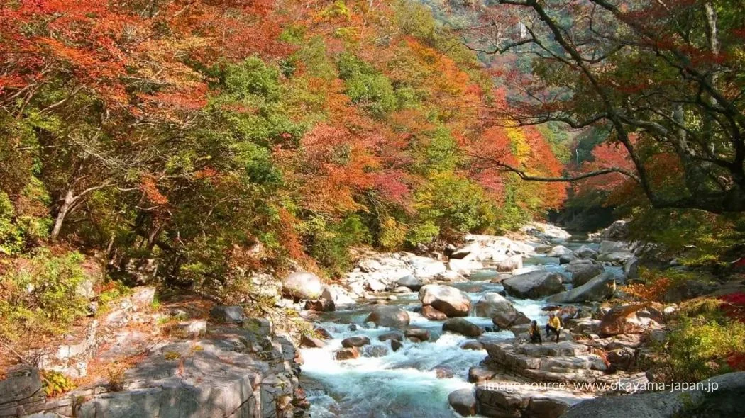 Okutsukei Valley di musim gugur