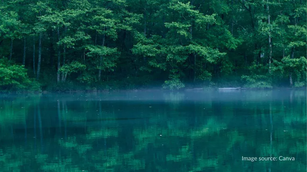 Taisho Pond di Kamikochi
