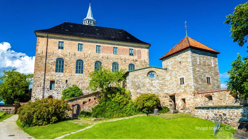 Bagian dalam Akershus Fortress