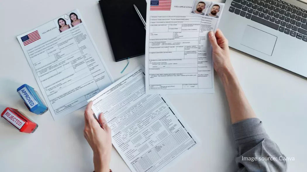 Formulir pengajuan visa Amerika