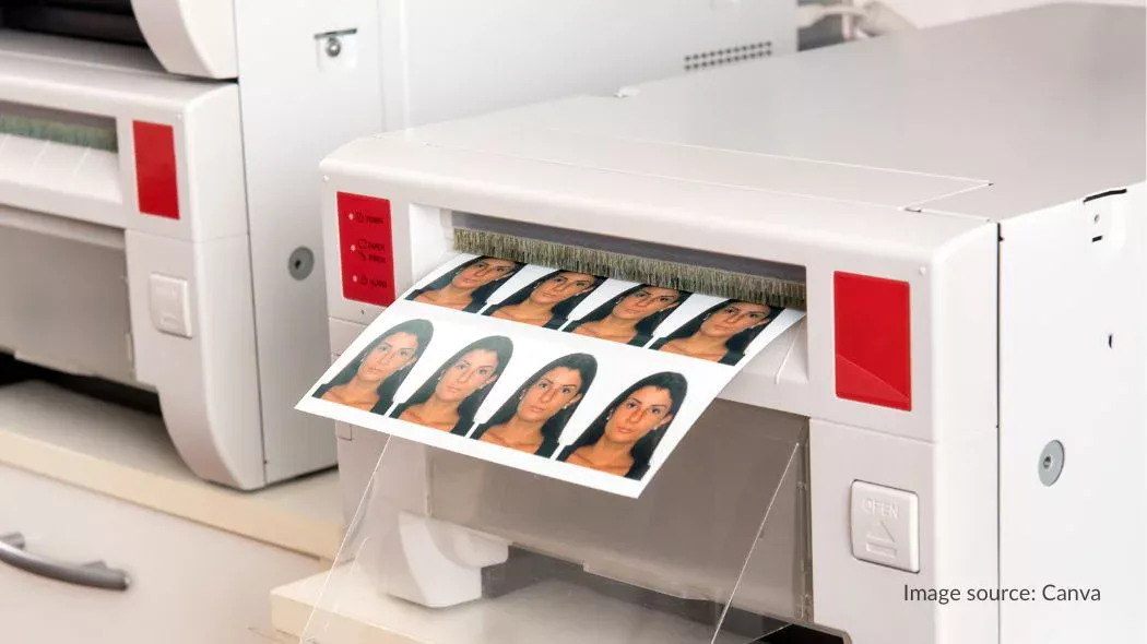 Mencetak pas foto visa Amerika
