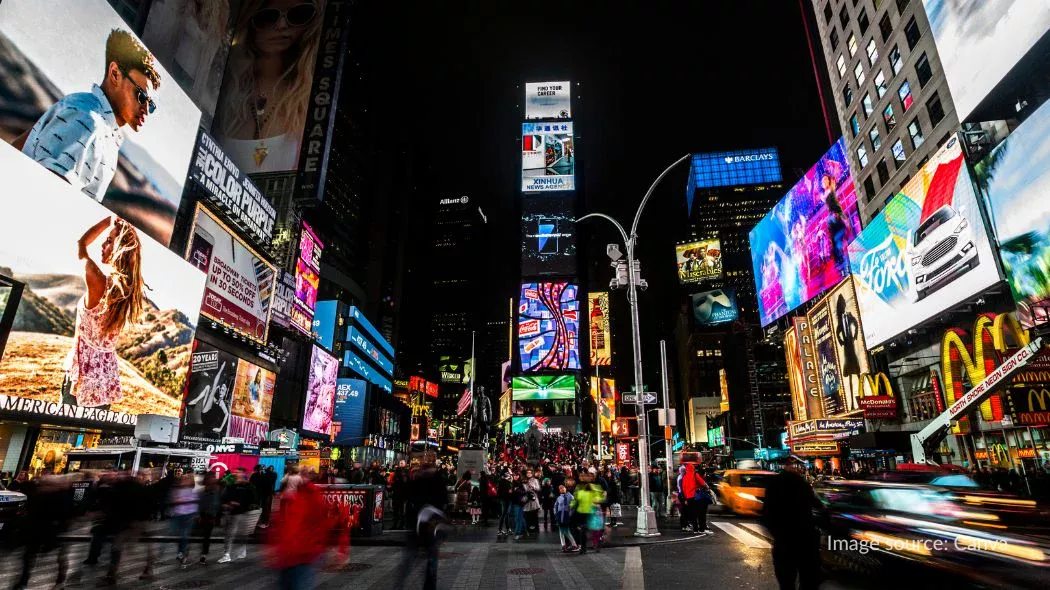 Mengurus visa Amerika B1/B2 sebelum traveling ke Times Square, USA