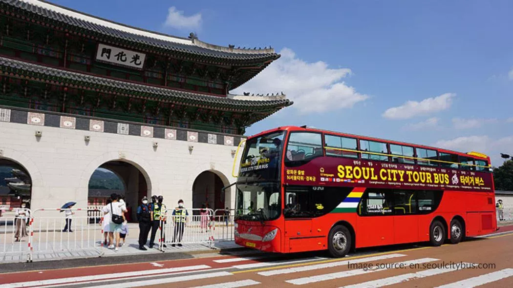 Naik Seoul City Tour Bus dari operator Seoul Tiger Bus
