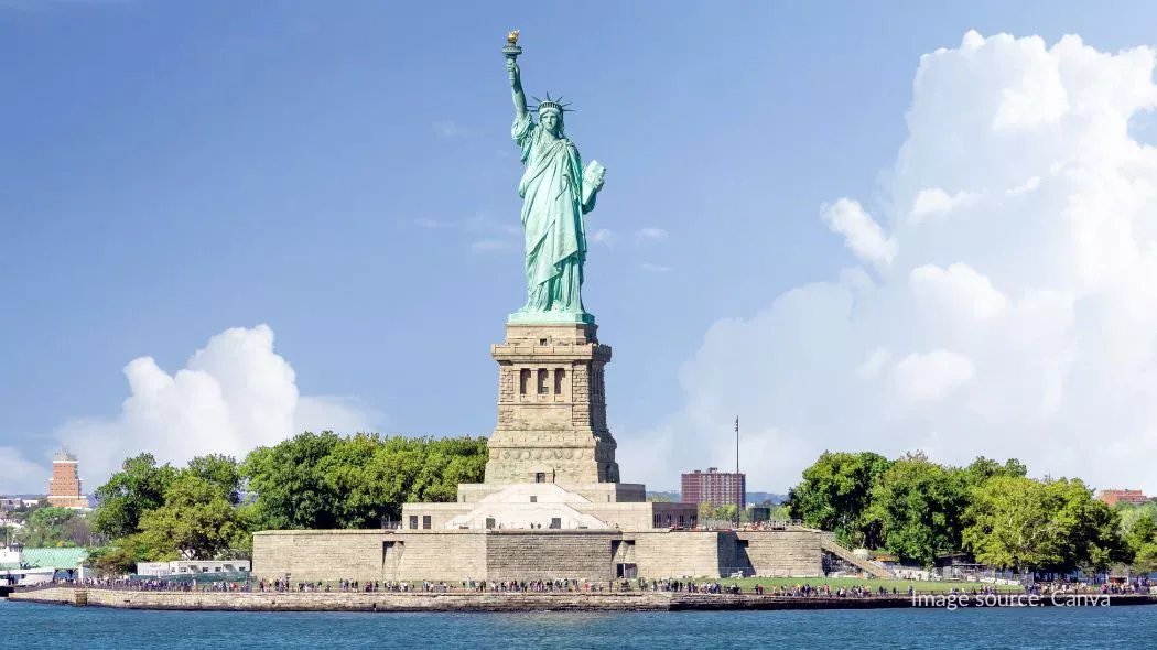 Patung Liberty di Amerika Serikat