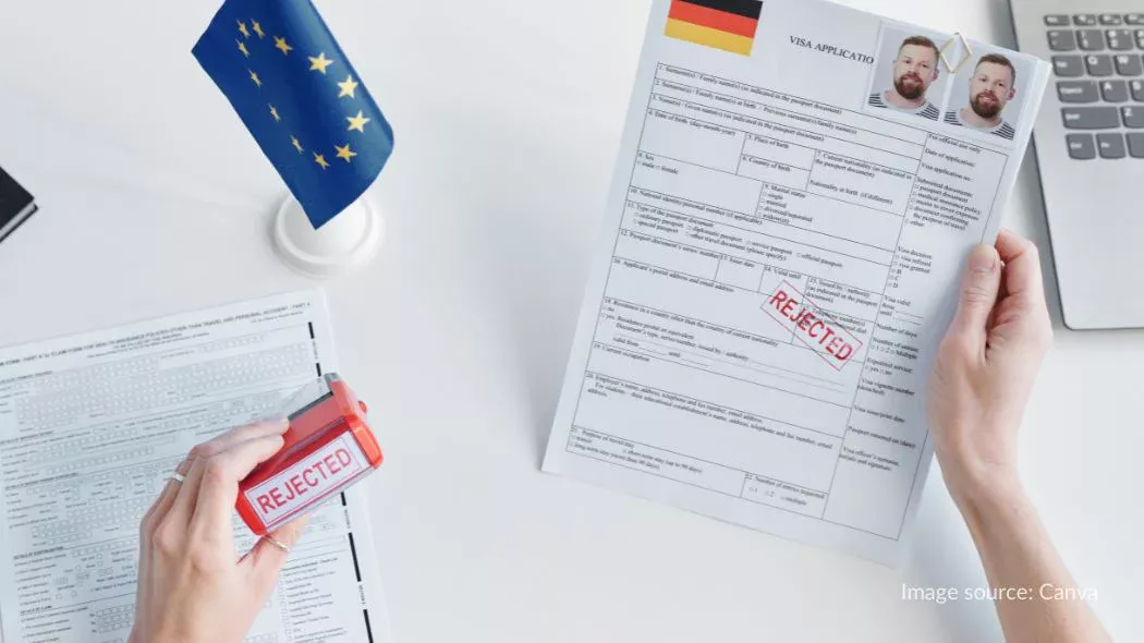 visa schengen ditolak