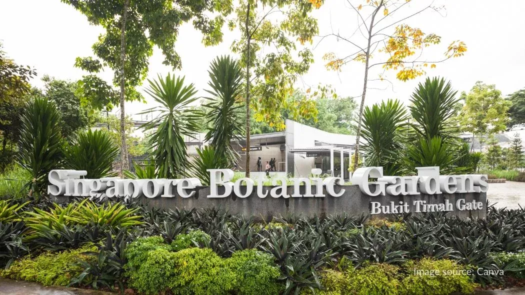 Gate Singapore Botanic Gardens