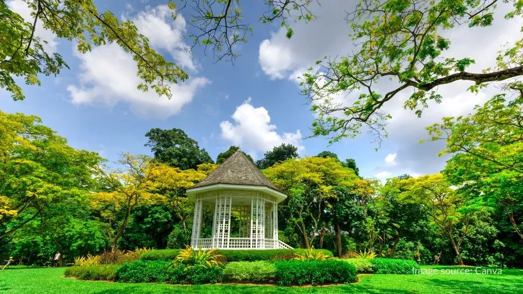 Gazebo di Singapore Botanic Gardens