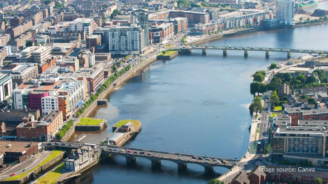 Kota Limerick di Republik Irlandia