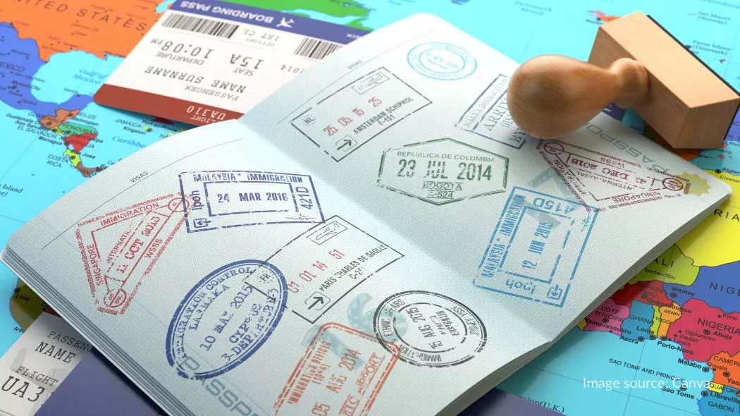 visa schengen ditolak karena halaman paspor kotor