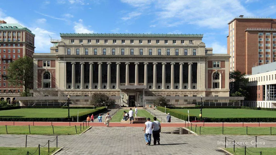 Butler Library di Columbia University, New York, AS