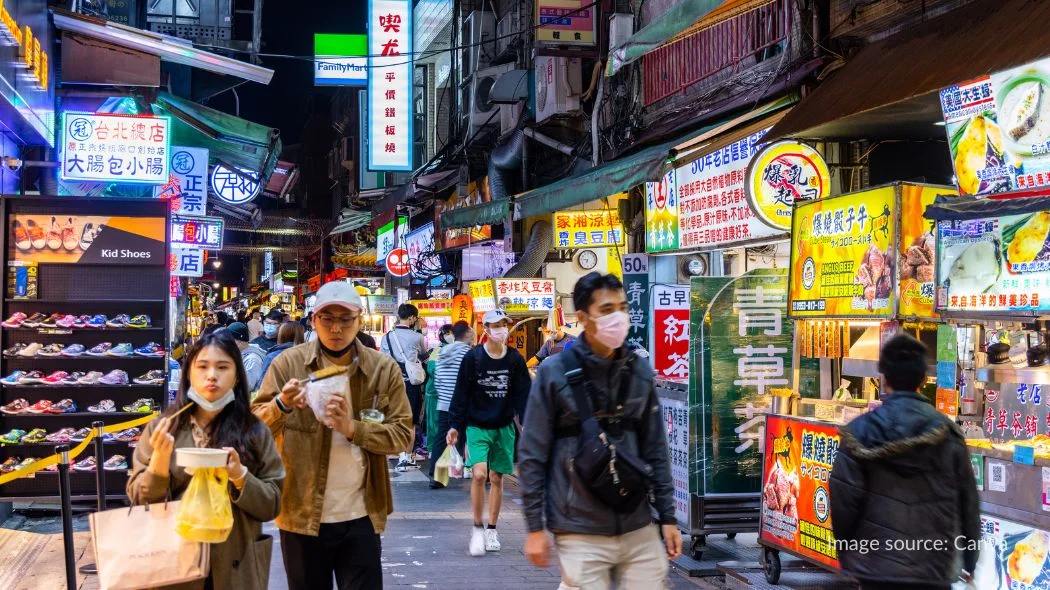 Suasana di Shilin Night Market