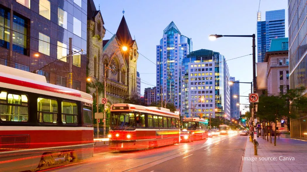 Trem di Toronto Kanada