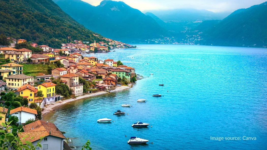 Danau Como, danau di Italia yang paling terkenal
