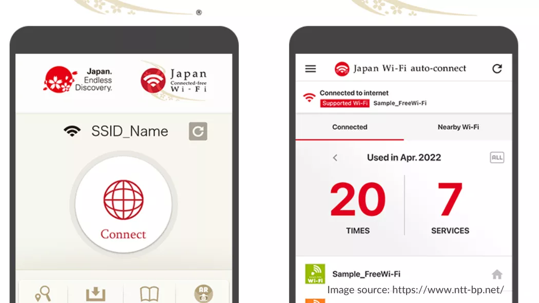 japan wifi auto connect