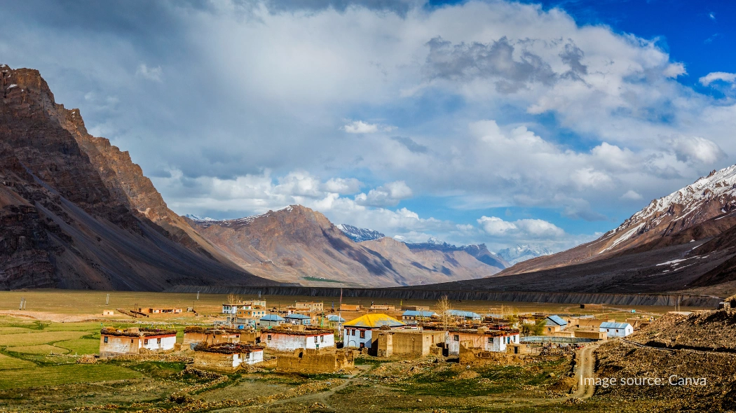 Desa di tengah Lembah Spiti