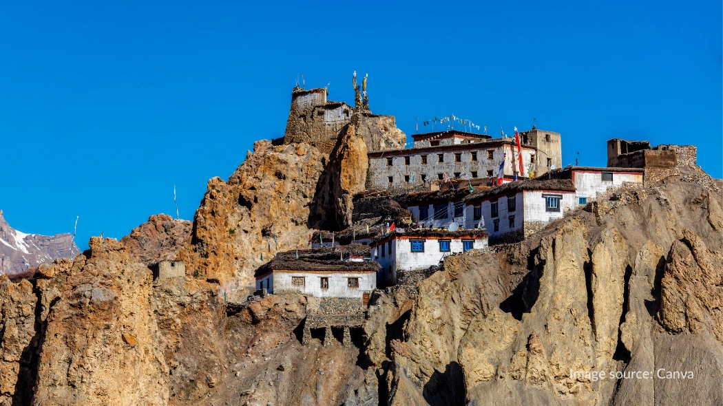Dhankar Monastery di Spiti Valley