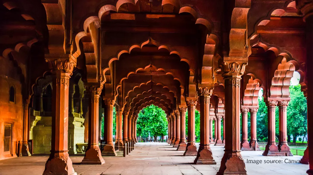 Diwan-i-Aam di Benteng Merah