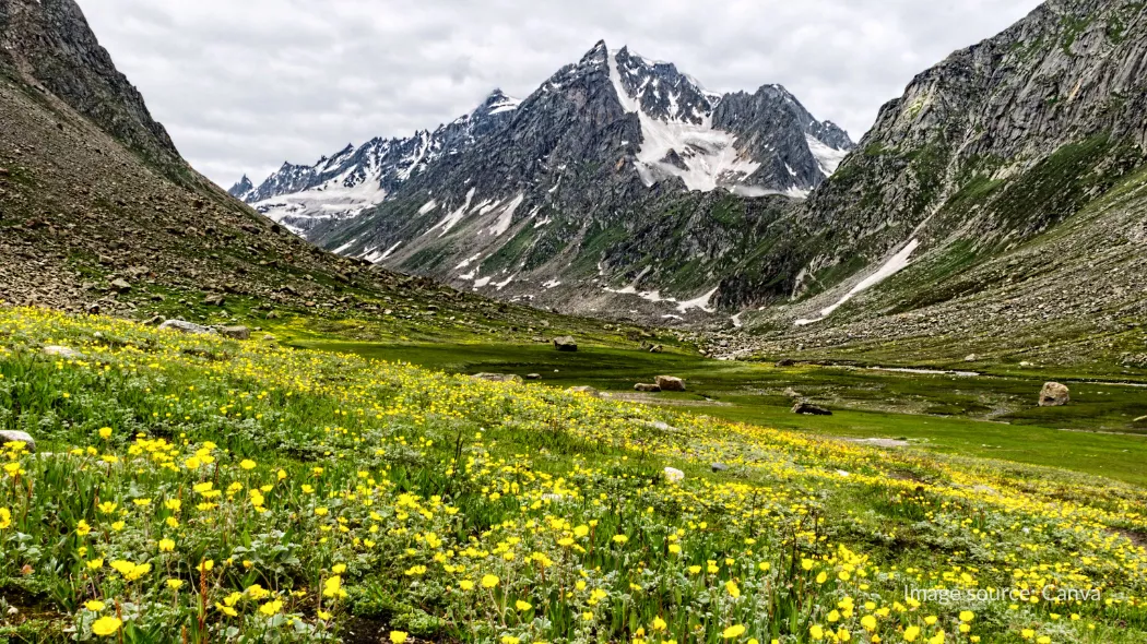 Lembah Spiti di India Utara